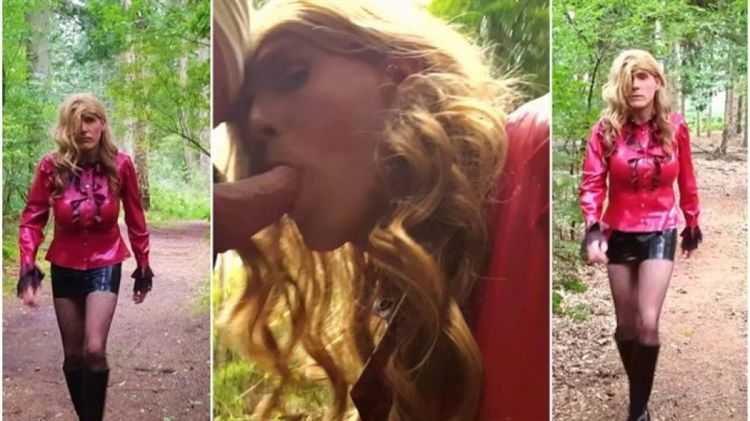 SEX IN THE WOODS WITH LATEX SLUT SULEIKA