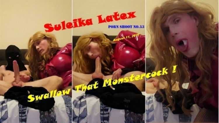 Suleika Latex: Swallow that MONSTERCOCK