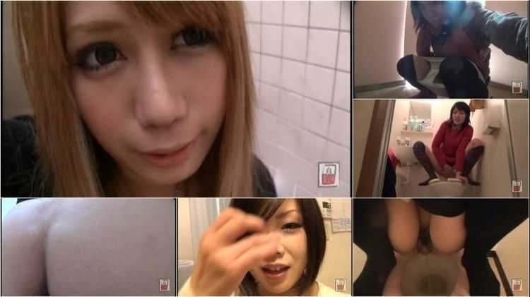 JG-108 Amateur Girls Scat Vlogs. Toilet Excretion Series. VOL.7