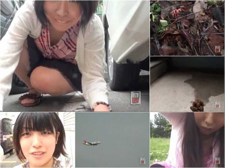 JG-080 | Amateur excretion selfies. Outdoor peeing and pooping. FILE 6