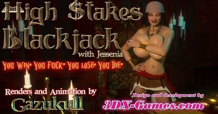 3DX-GAMES – HIGH STAKES BLACKJACK WITH JESSENIA