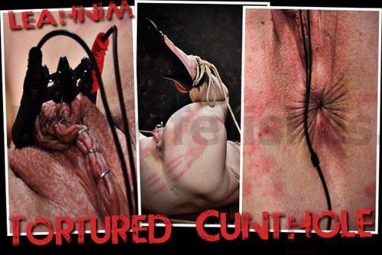 Brutal BDSM Leahnim – Tortured Cunthole (110314)