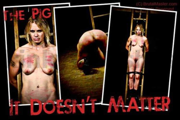 Brutal BDSM Pig – It Doesnt Matter (280412)