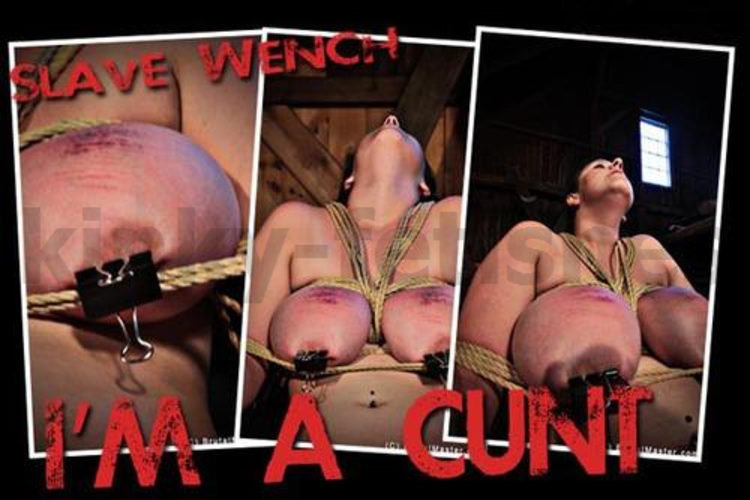 Brutal BDSM Wench – Im A Cunt (230614)