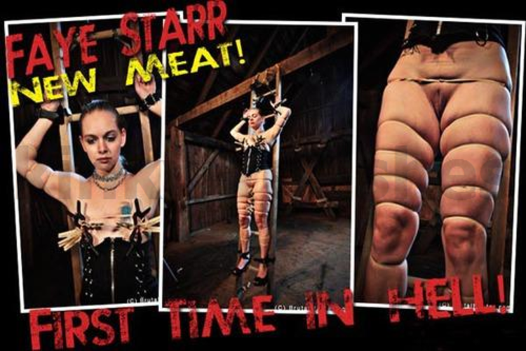 Brutal BDSM Faye Starr – First Time In Hell (090714)