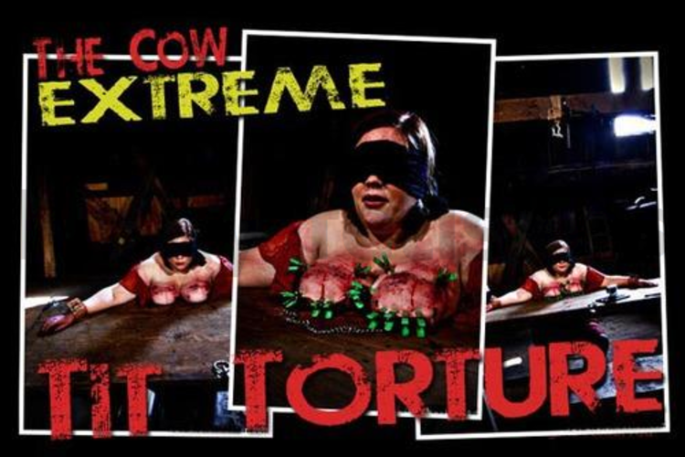 Brutal BDSM Cow – Extreme Tit Torture (051012)