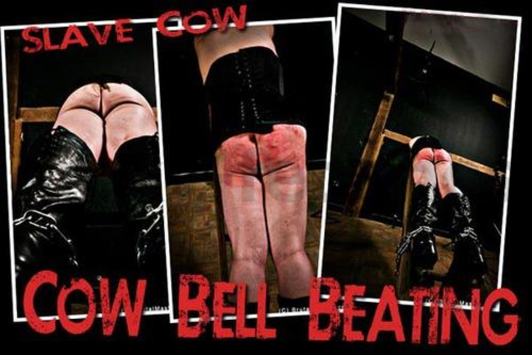 Brutal BDSM Cow – Cow Bell Beating (300514)