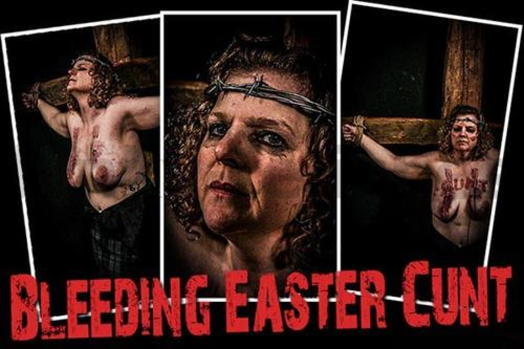 Brutal BDSM Runt – Bleeding Easter Cunt (050415)