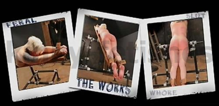 Brutal BDSM Feral – The Works Whore