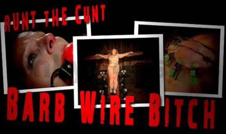 Brutal BDSM Runt – Barbed Wire Bitch 001 (061009)