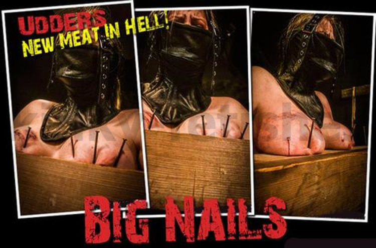 Brutal BDSM Udders – Big Nails