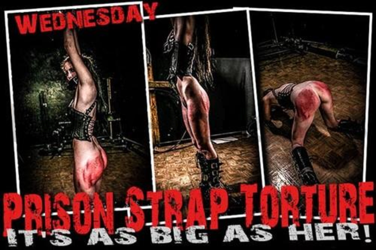 Brutal Master Wednesday – Prison Strap Torture (12.08.16)