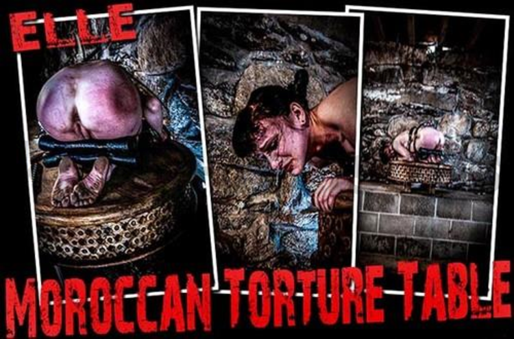 Brutal Master Elle – Moroccan Torture Table (12.21.17)