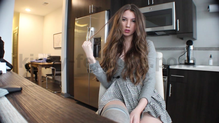 goddess kayla  bratty schoolgirl rips you off  worship