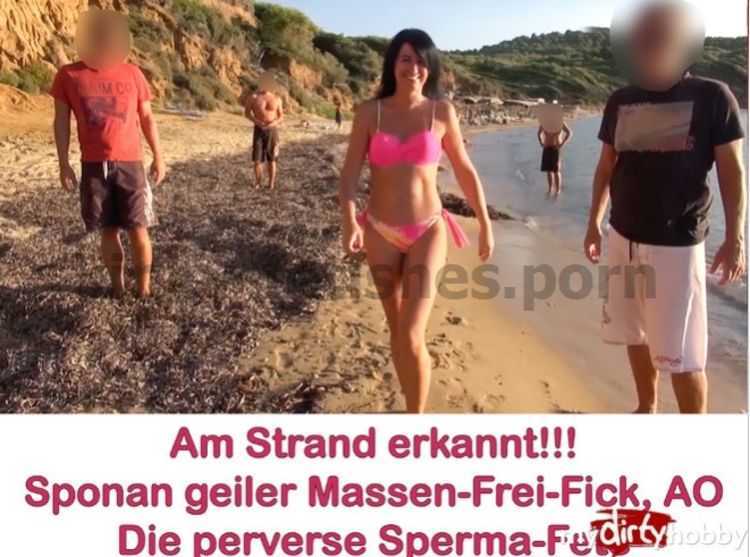 Mydirtyhobby presents Alexandra-Wett – Spontan geiler Massen-Frei-Fick am Hotel Strand, AO – Spontaneously horny mass-free fuck at the hotel beach, AO