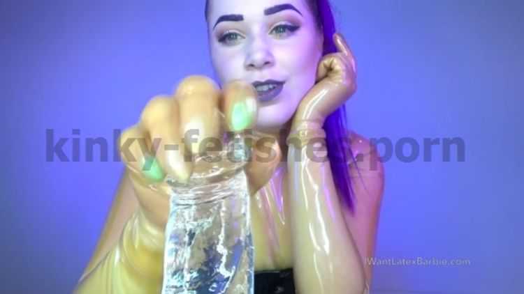 Worship LatexBarbie – Glovejob JOI