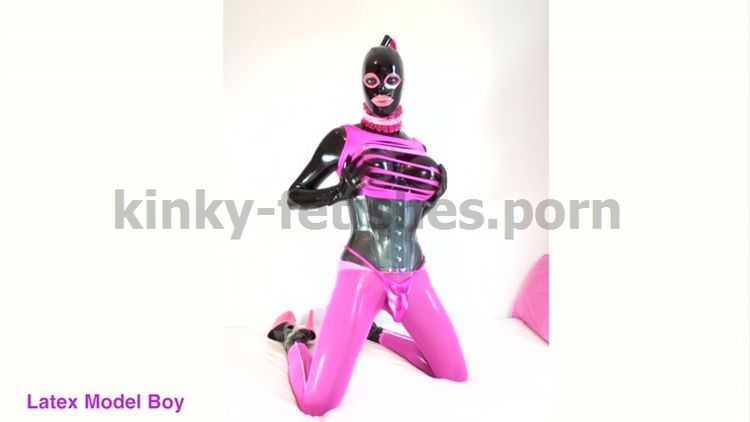 Latex Model Boy – Rubberdoll Pink Paradise