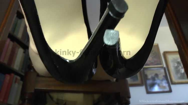 Saint Mackenzies Brats – Trapped Under Headmistresses Desk & Made To Worship Her Heels & Feet