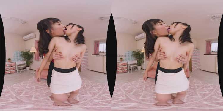 (VR) bbvr-003 樞木あおい＆美谷朱里レズVR JOI あなたを興奮させる為の見唾液を垂らす濃厚134分 ビビアン レズVR