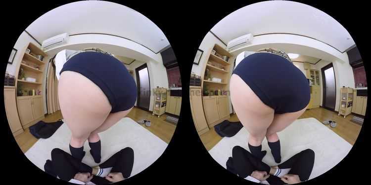 (VR) VRVR-031 部活帰りのデカ尻妹がブルマ穿いたまま制服で帰宅！ブルマチラで挑発されフル勃起止まらない僕にベロキス/耳舐め/素股/尻コキ/濃厚フェラ！ブルマ越しに濡れるマ○コにチ○ポ挿入すると敏感過ぎて身震いしながら連続絶頂！ 早川瑞希