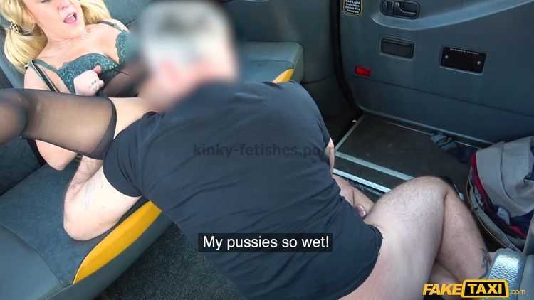 Fake Taxi - Amber Deen gets a messy taxi facial