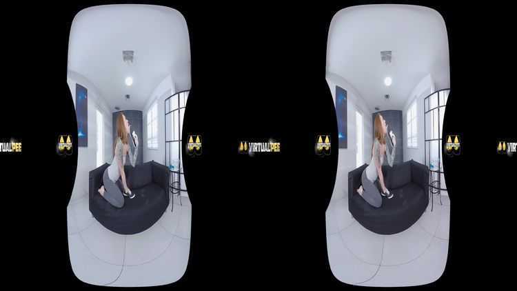 virtual reality - VirtualPee presents Foxie T in Pee Drenched Leggings