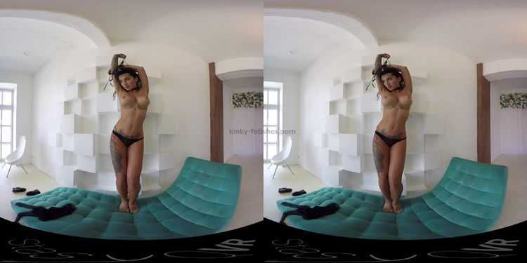 virtual reality - StasyQVR presents Angelika Anders Strips Down original 31 LR 180