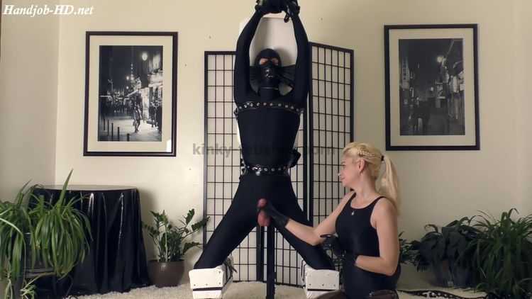 handjob - Mistress Helix in This Is Why I Restrain ‘Em