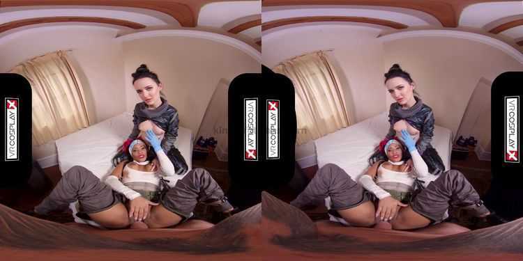 virtual reality - Vrcosplayx presents Apex A XXX Parody – Kiki Minaj, Sasha Sparrow