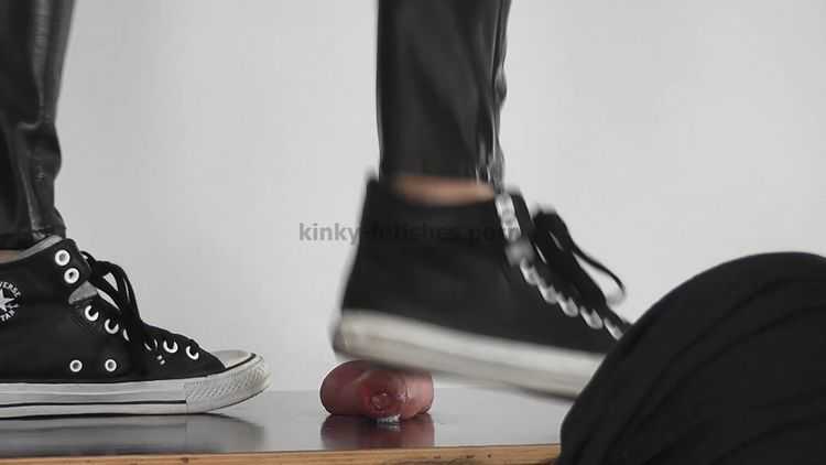 Ball Cracking Climax Under Converse Chucks