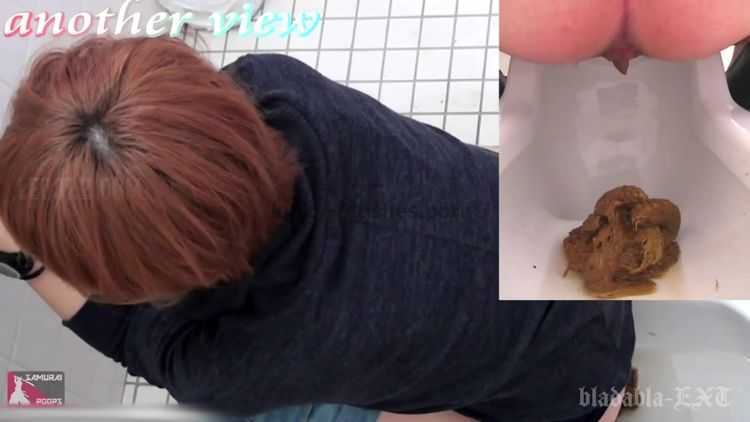 Porn online UNKW-039 [#1] | Close-up face and poop. Double view toilet excretion. javfetish