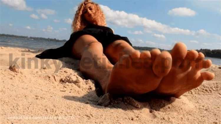 Porn online HOT FEET ON THE BEACH POV femdom