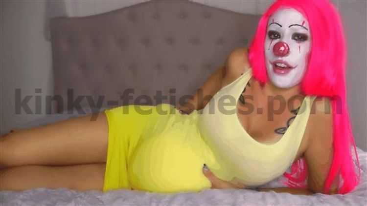 Porn online Kitzi Klown – Pregnant Clown In Labor femdom