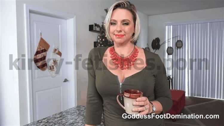 Porn online Goddess Foot Domination - Mommies Help at Christmas Break femdom