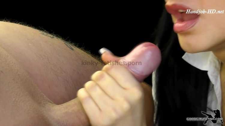 Online Tube Dirty Mouth Close Up Sexy Blowjob - handjob and footjob