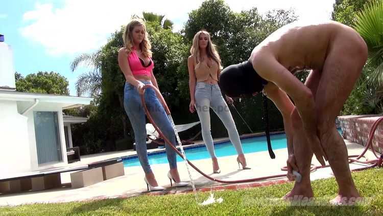 Online porn The Mean Girls - New Slave Needs A Shower (1080 HD)