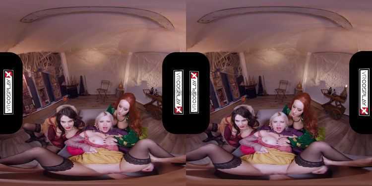 Online Tube Vrcosplayx presents Angel Wicky, Valentina Nappi, Zazie Skymm in HOCUS POCUS A XXX PARODY - virtual reality