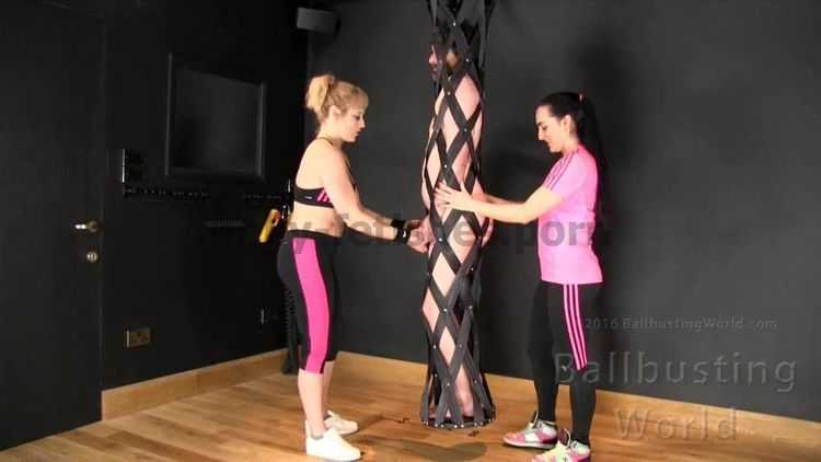 Porn online Double Domination – Ballbusting World – Human Punchbag – Axa and Chloe