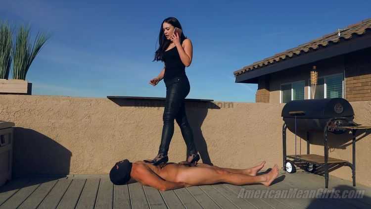 Porn online The Mean Girls - Princess Adrianna - Human Deck Floormat (1080 HD) [Trampling, Ignore, Foot Domination]