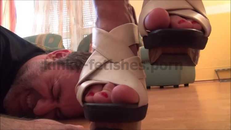 Porn online Footdominas - Abbie Cat - ‘Home Made Femdom’ - Hard Domination Under Wooden Sandals Part 2 - Shoe Worship