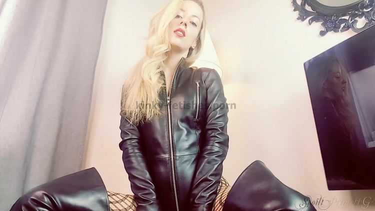 Online femdom video Spoil Princess G - My Scent and my Leather makes you Submit