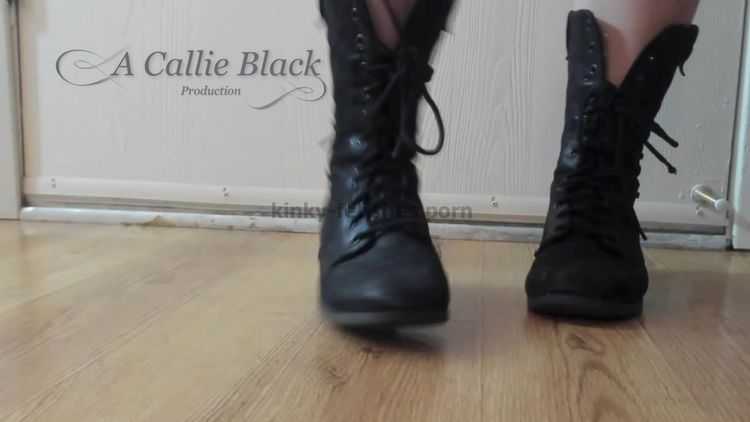 Porn tube CallieBlackX - Boot Worship