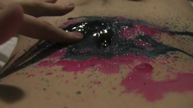 Porn tube MyStacySweet - Close Up Belly Button Wax Play