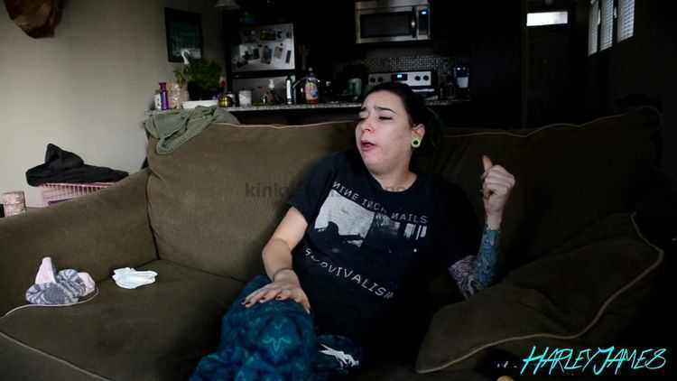 Porn tube Harley James - Not feeling well smoking