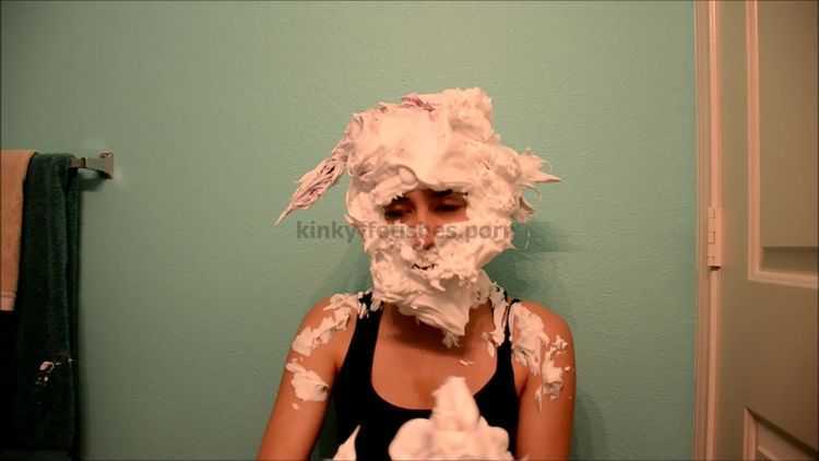 Porn tube Harley James - Covered in Shaving Cream