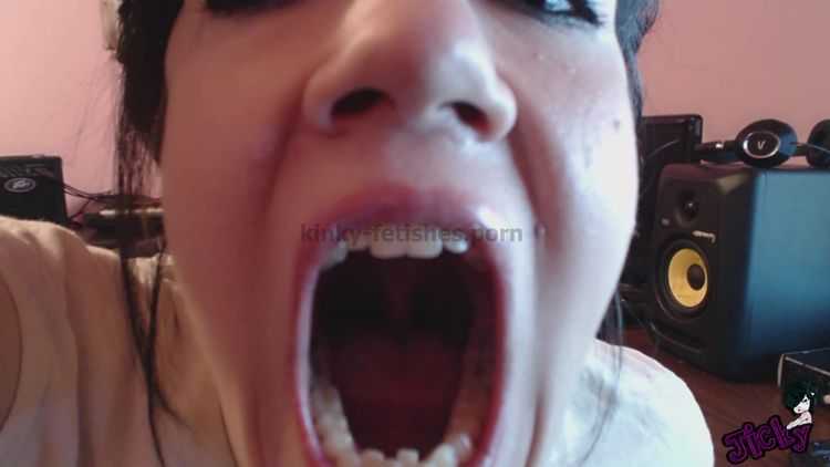 Porn tube JickyJ - Teeth and Tongue Quickie with Drool