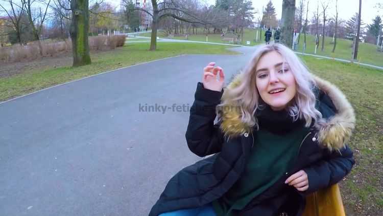 Porn tube Eva Elfie - Cute Teen Swallows Cum for Cash - Public Blowjob in the Park by Eva Elfie