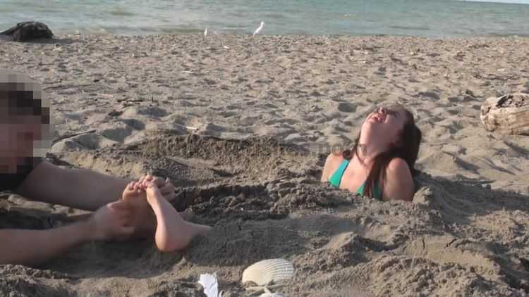 Porn tube Sierra Buried Tickling Feet