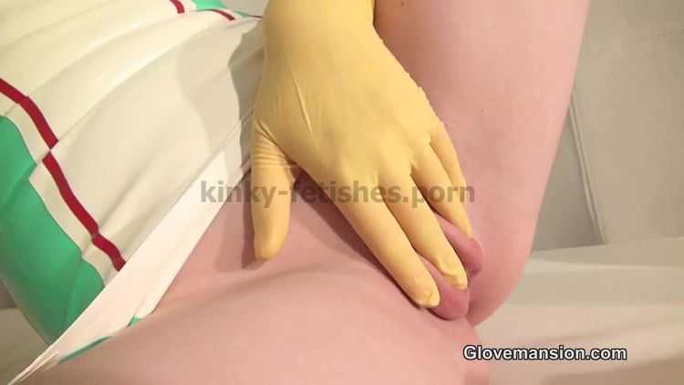 Porn online GloveMansion – Latex gloved nurse masturbation