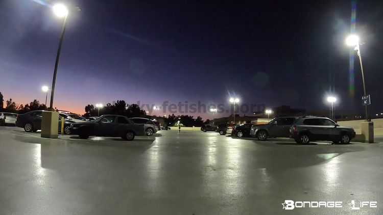 Porn online Parking Lot Stroll (In Chastity) 01.09.20